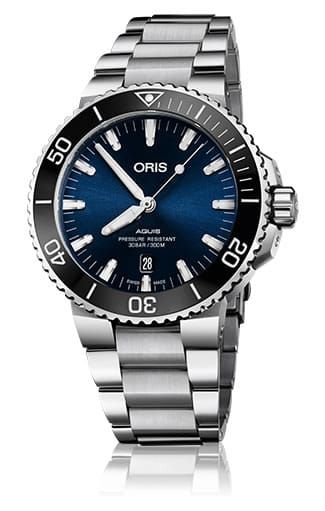 Swiss Luxury Replica ORIS AQUIS DATE BLUE DIAL ON BRACELET watch 01-733-7730-4135-07-8-24-05peb